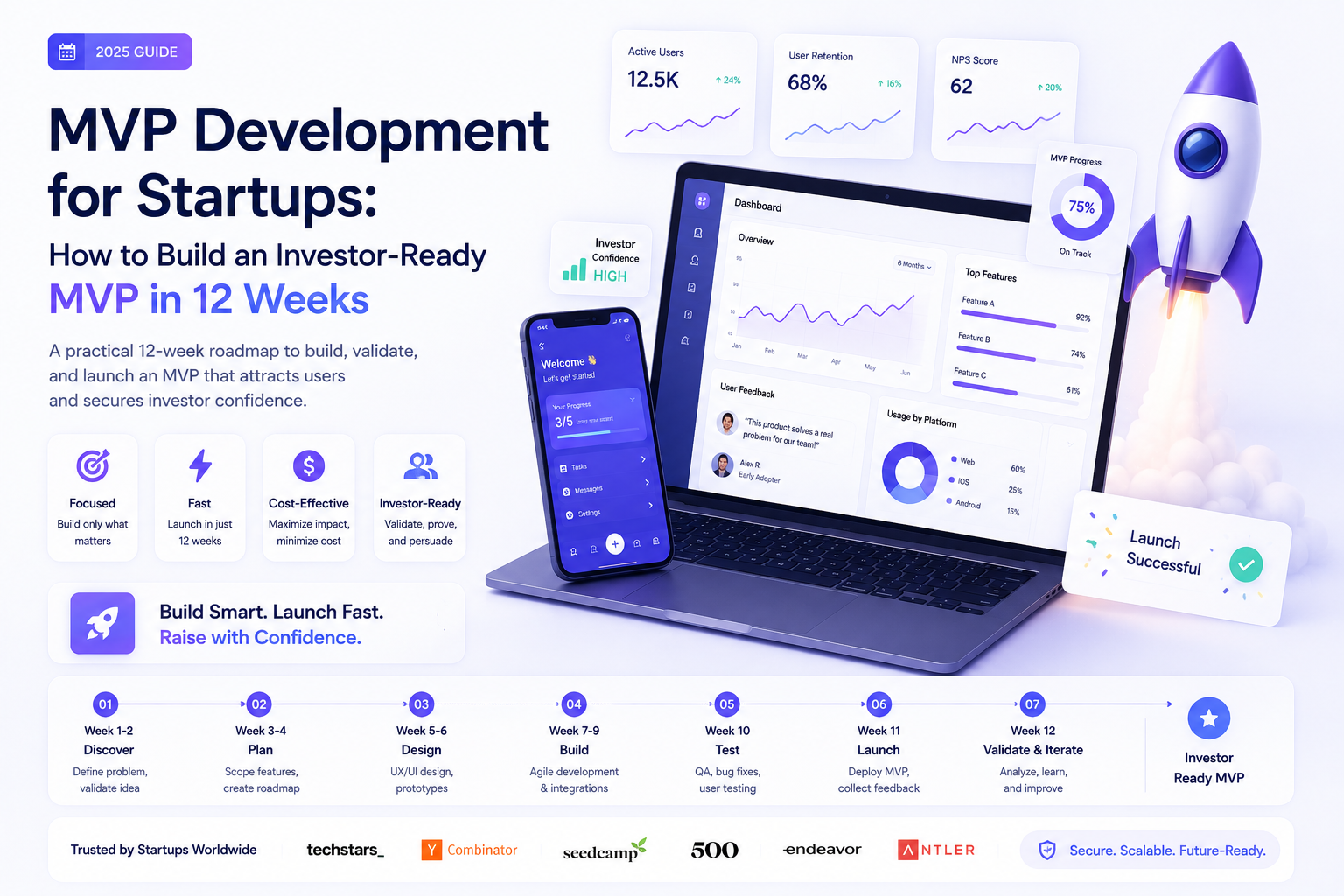 MVP Development for Startups: How to Build an Investor-Ready MVP in 12 ...