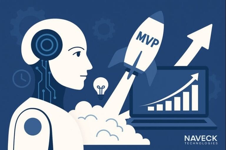 AI in MVP Development How Startups Can Accelerate Launch Times - Naveck Technologies
