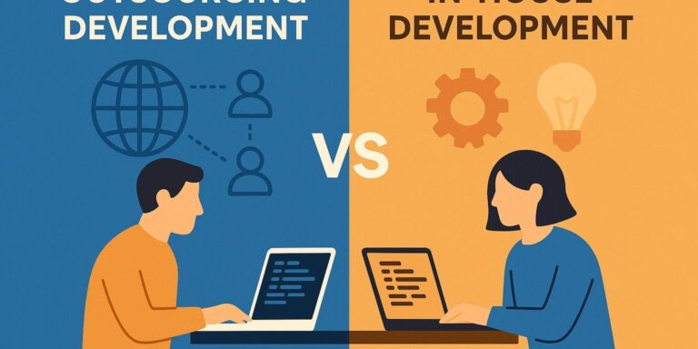 Outsourcing vs In-House Development Which is Better for Startups – Naveck Technologies Outsourcing vs In-House Development Which is Better for Startups - Naveck Technologies