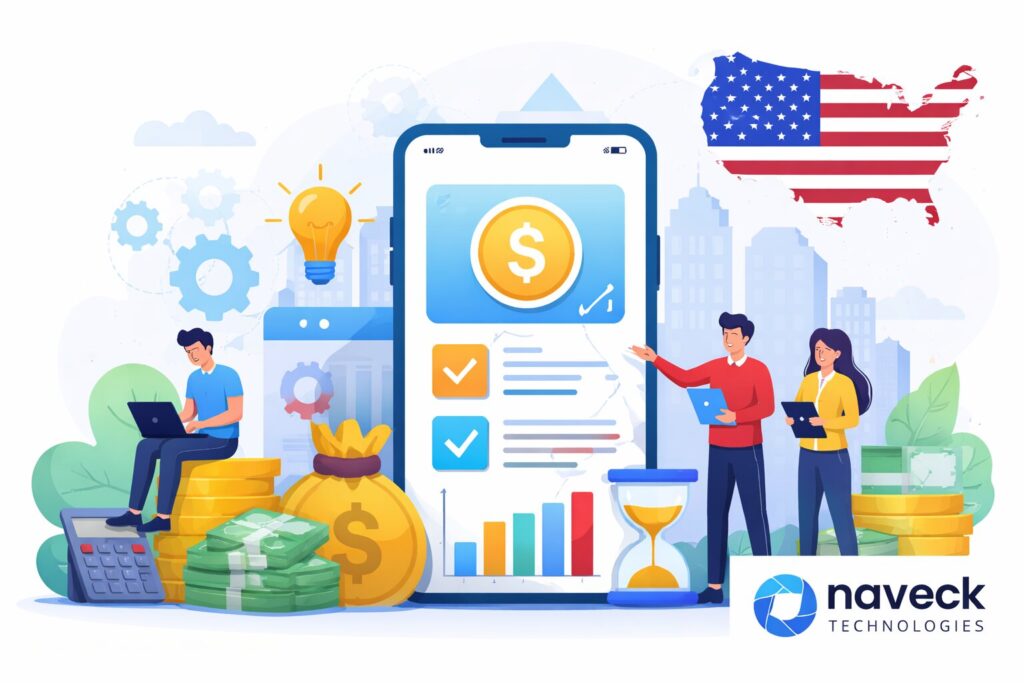 mobile app development companies cost usa - naveck