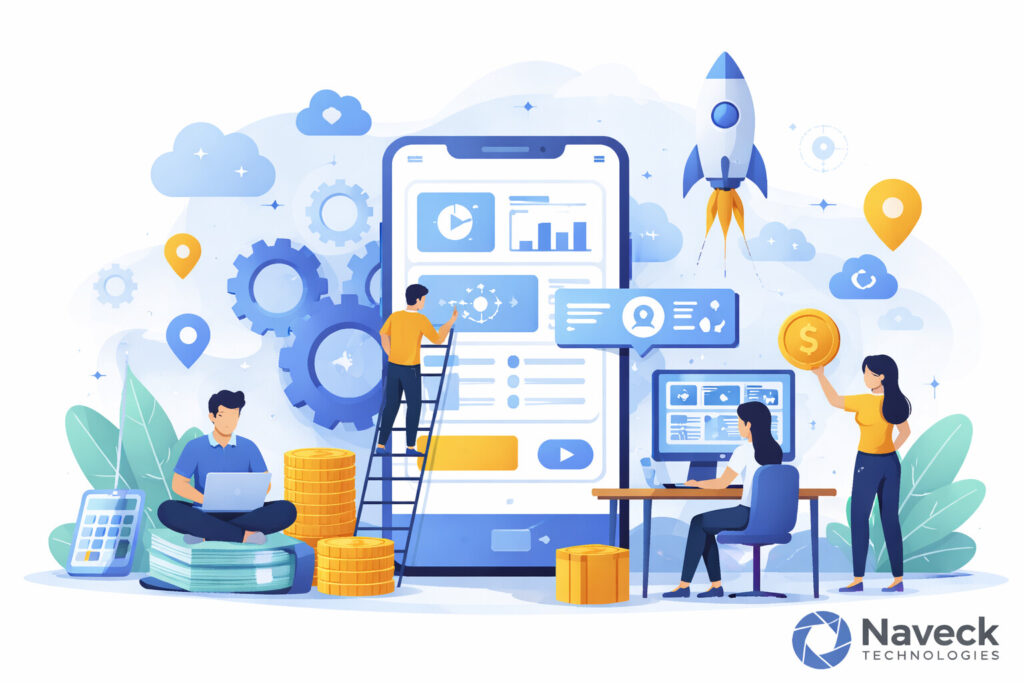 mobile app development cost 2026 - Naveck Technologies