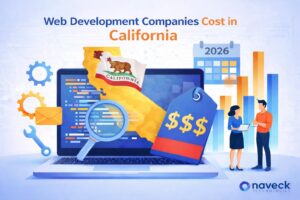 Web development companies cost in california